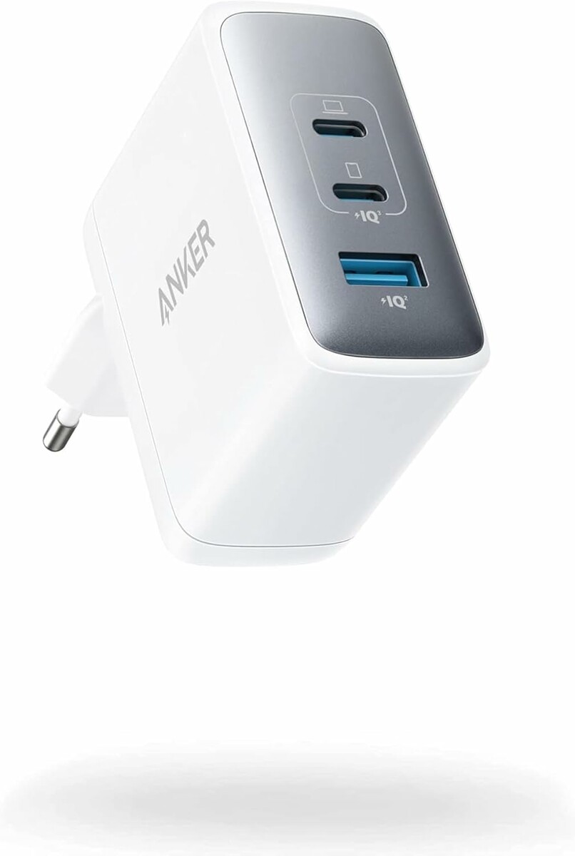 Anker 736 Nano II ładowarka sieciowa USB-C 100 W, 3 porty, biała