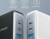 Anker 736 Nano II ładowarka sieciowa USB-C 100 W, 3 porty, biała – zdjęcie 2