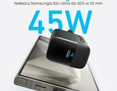 Anker zestaw 2x ładowarka USB-C 45 W + kabel 1,5 m, czarna – zdjęcie 2