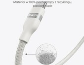 Anker kabel USB-C USB-C 240 W, pleciony, 1,8 m, biały – zdjęcie 4
