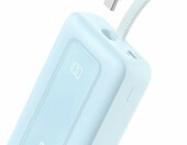 Anker Zolo powerbank 10000 mAh z kablem USB-C, 30 W, niebieski – zdjęcie 1