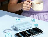 Anker Zolo powerbank 10000 mAh z kablem USB-C, 30 W, niebieski – zdjęcie 4