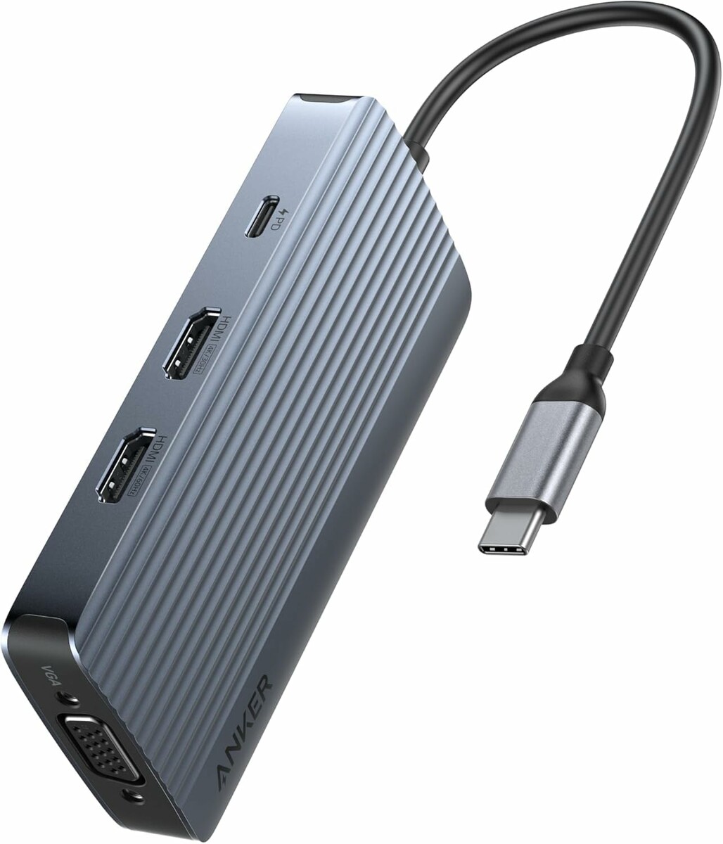 Hub USB-C 8w1 Anker – stan: nowy