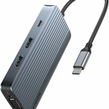 Hub USB-C 8w1 Anker – stan: nowy