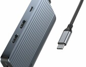 Hub USB-C 8w1 Anker – stan: nowy – zdjęcie 1