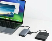 Hub USB-C 8w1 Anker – stan: nowy – zdjęcie 4