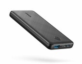 Anker PowerCore Slim 10000 powerbank, PowerIQ, USB-C, czarny – zdjęcie 1