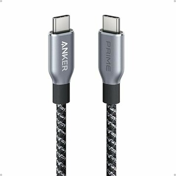 Anker Prime kabel USB-C USB-C 240 W, nylon, 90 cm, czarny