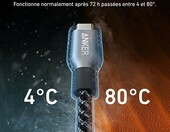 Anker Prime kabel USB-C USB-C 240 W, nylon, 1,8 m, czarny – zdjęcie 4
