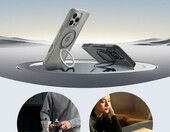 Anker Ultra etui iPhone 16 Pro, magnetyczne, uchwyt 360, różowe złoto – zdjęcie 3