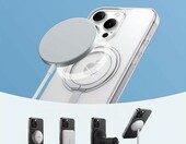 Anker Ultra etui iPhone 16 Pro, magnetyczne, uchwyt 360, różowe złoto – zdjęcie 4