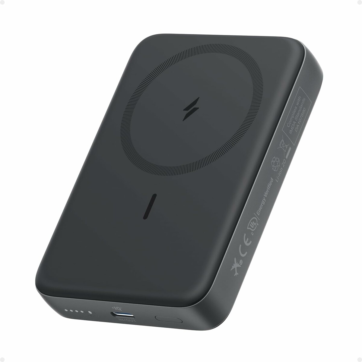Anker Zolo powerbank magnetyczny 10000 mAh, 30 W, czarny