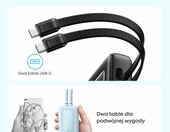 Anker Zolo powerbank 10000 mAh 35 W, dwa kable USB-C, czarny – zdjęcie 2