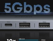 Hub USB-C 7w1 Anker – stan: nowy – zdjęcie 4