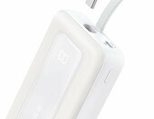 Anker Zolo powerbank 10000 mAh z kablem USB-C, 30 W, biały – zdjęcie 1