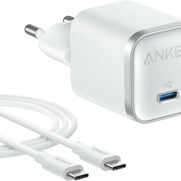 Anker Nano ładowarka USB-C 45 W + kabel 1,8 m, biała