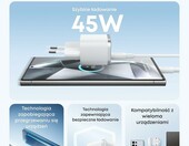 Anker Nano ładowarka USB-C 45 W + kabel 1,8 m, biała – zdjęcie 2