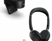 Komplet słuchawki i kamera 4K Jabra Evolve2 65, stan: nowy – zdjęcie 1