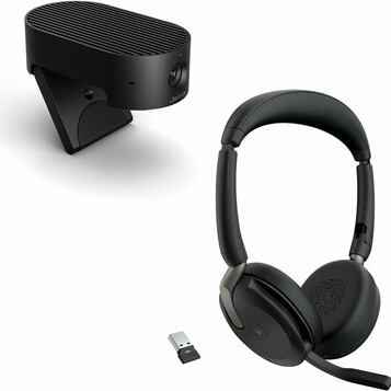 Słuchawki i kamera 4K Jabra Evolve2 65 Flex MS (stan nowy)