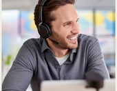 Słuchawki i kamera 4K Jabra Evolve2 65 Flex MS (stan nowy) – zdjęcie 4