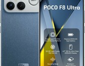 Xiaomi POCO F8 Ultra 16+512 GB - smartfon Snapdragon, niebieski – zdjęcie 1