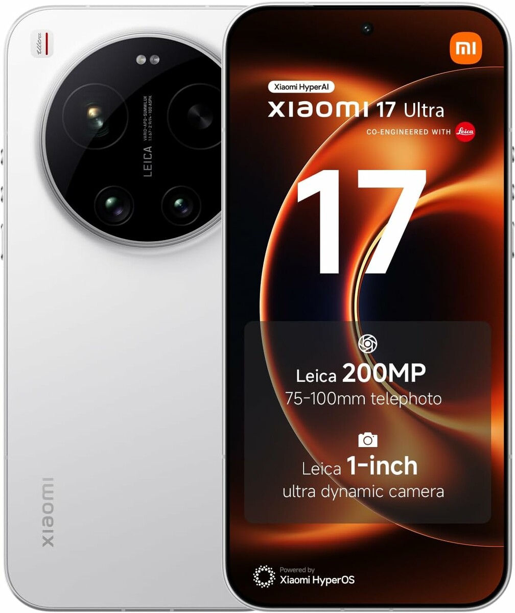 Xiaomi 17 Ultra 16+1024 GB - smartfon Leica 200 MP, bialy