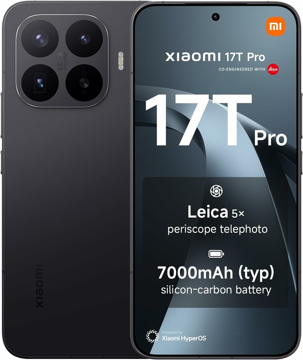 Xiaomi 17T Pro 12+512 GB - smartfon Leica 5x, czarny