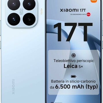 Xiaomi 17T 12+256 GB - smartfon Leica 5x, niebieski
