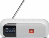 JBL Tuner 2 - przenośny głośnik Bluetooth z radiem FM, biały – zdjęcie 2