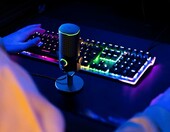 JBL Quantum Stream Studio - mikrofon USB pojemnościowy do streamingu, czarny – zdjęcie 5
