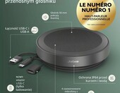 Jabra Speak2 75 bezkluczykowy - zestaw głośnomówiący Bluetooth, ciemnoszary – zdjęcie 2