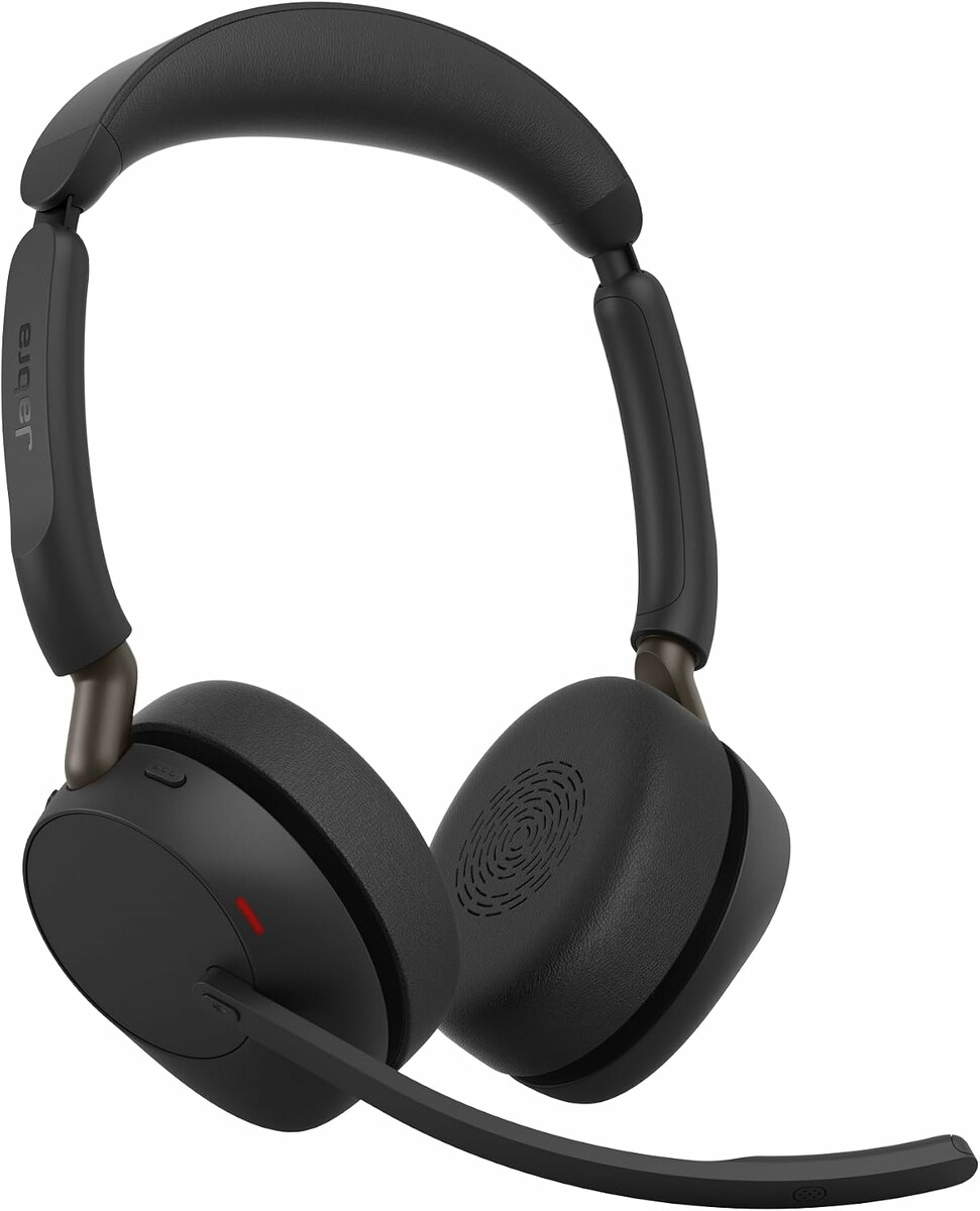 Jabra Evolve3 65 Duo USB-C UC - zestaw słuchawkowy, czarny
