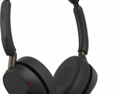Jabra Evolve3 65 Duo USB-C UC - zestaw słuchawkowy, czarny – zdjęcie 1