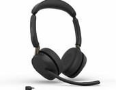Jabra Evolve3 65 Duo USB-C MS Teams - zestaw słuchawkowy, czarny – zdjęcie 1