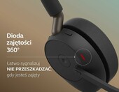 Jabra Evolve3 65 Duo USB-C MS Teams - zestaw słuchawkowy, czarny – zdjęcie 5