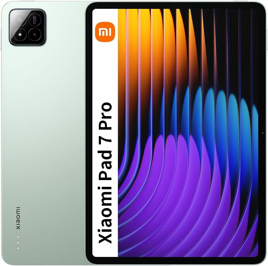 Xiaomi Pad 7 Pro 12+512 GB Wi-Fi - tablet z matowym szklem, zielony