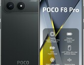 Xiaomi POCO F8 Pro 12+256 GB - smartfon AMOLED 120 Hz, niebieski – zdjęcie 1
