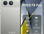 Xiaomi POCO F8 Pro 12+256 GB - smartfon AMOLED 120 Hz, tytan – zdjęcie 1