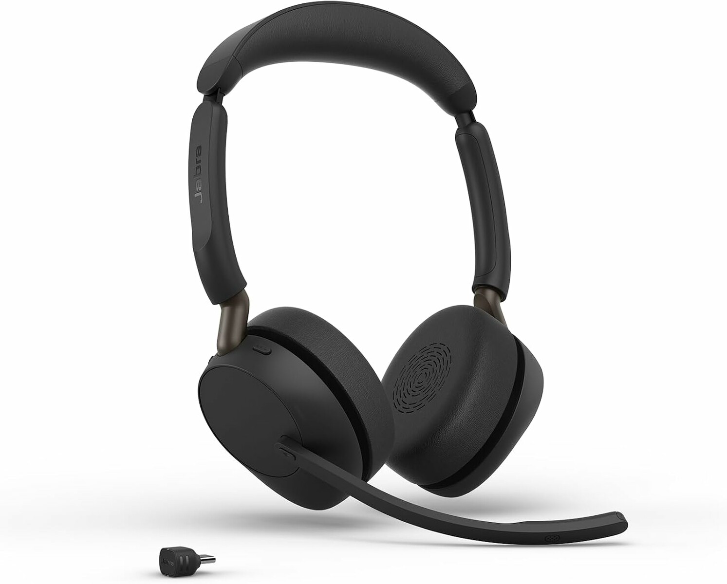 Jabra Evolve3 65 Duo USB-C UC - zestaw słuchawkowy dwuuszny, czarny
