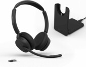 Jabra Evolve3 45 USB-A MS Teams - bezprzewodowy zestaw słuchawkowy, czarny – zdjęcie 1