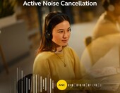 Jabra Evolve3 45 USB-A MS Teams - bezprzewodowy zestaw słuchawkowy, czarny – zdjęcie 4