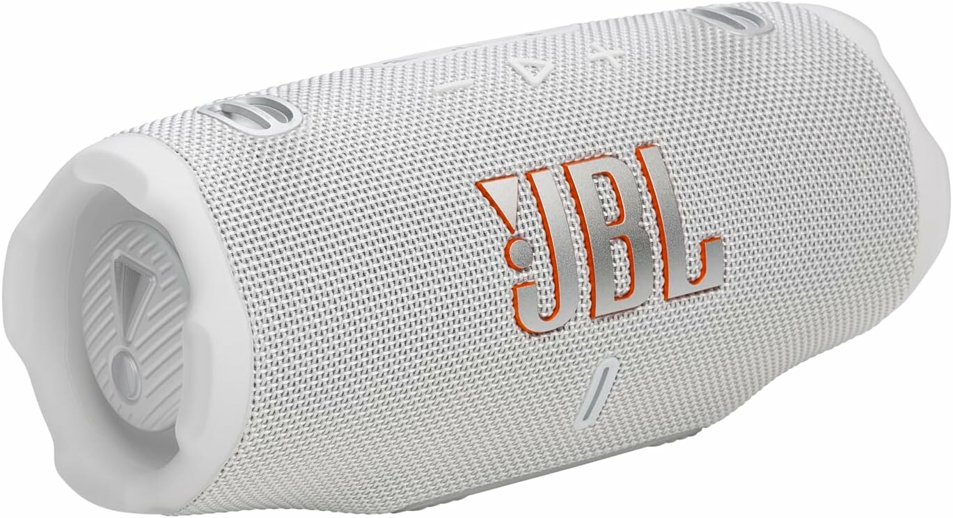 JBL Charge 6 - przenośny głośnik Bluetooth, biały