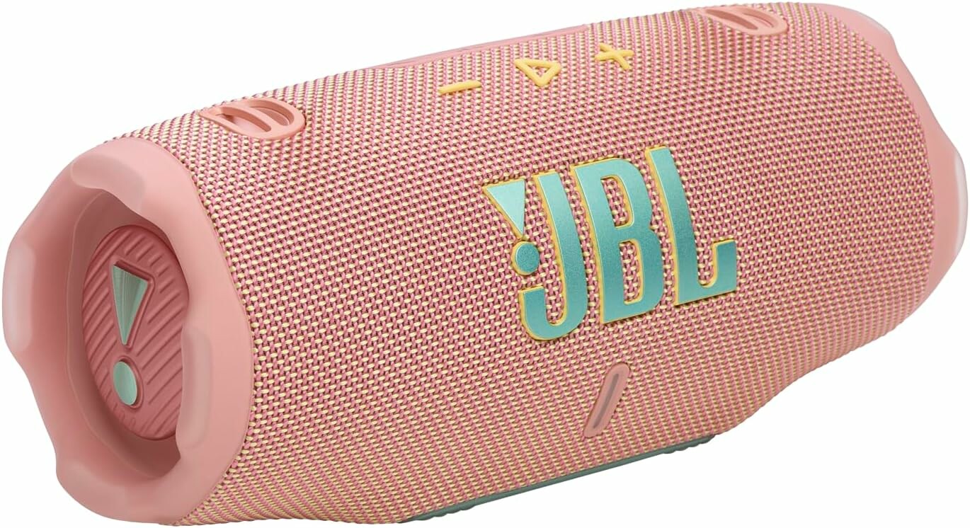 JBL Charge 6 - przenośny głośnik Bluetooth, różowy