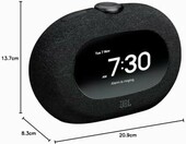 JBL Horizon 3 - głośnik Bluetooth z radiem DAB+/FM i budzikiem, czarny – zdjęcie 5