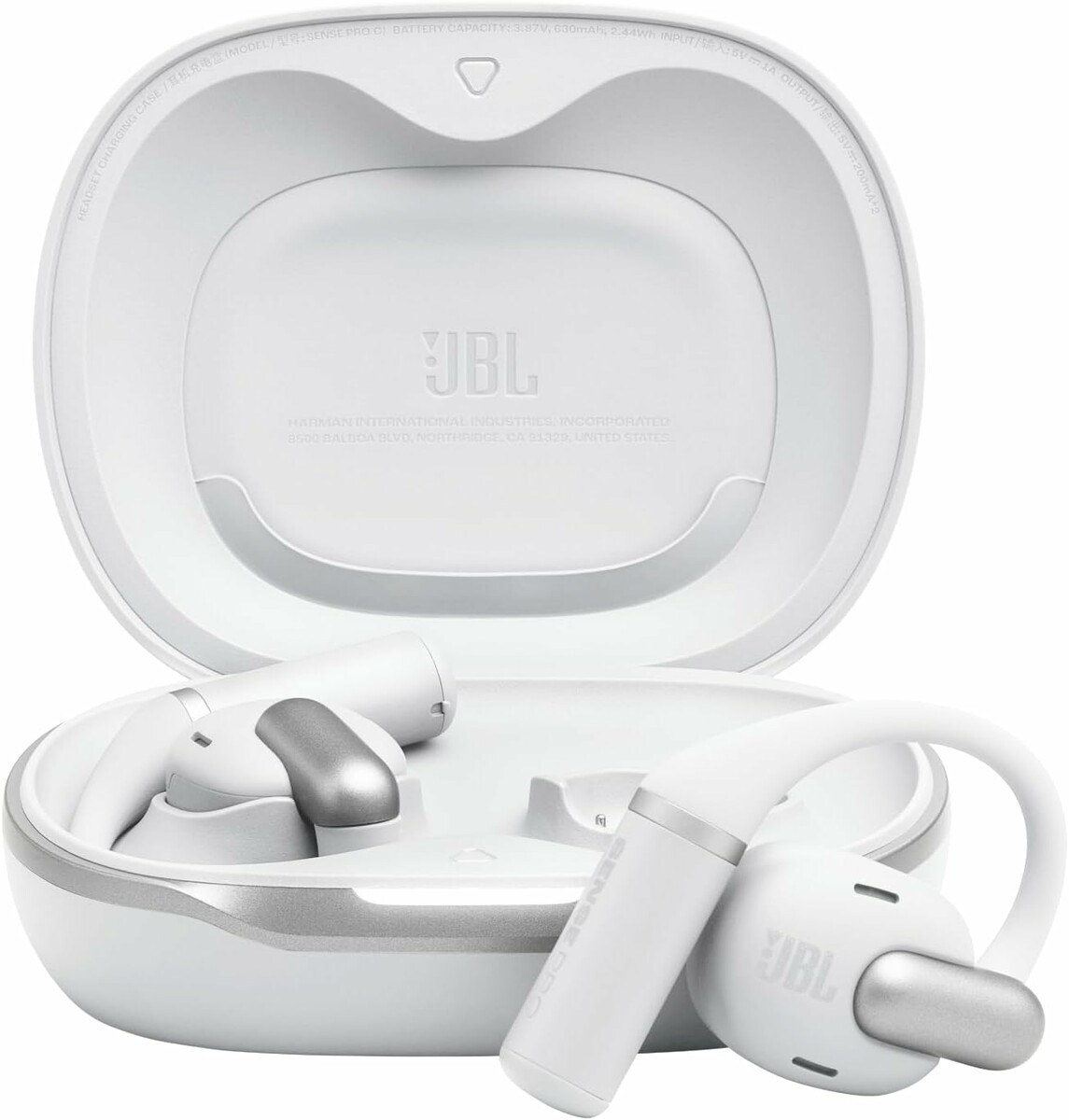 JBL Sense Pro - słuchawki bezprzewodowe open-ear, białe