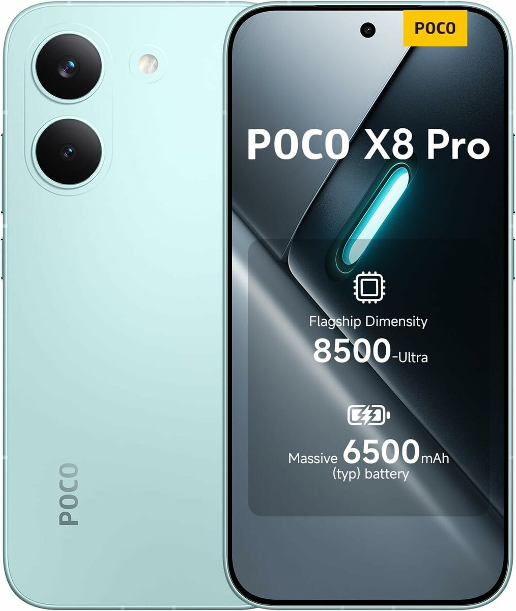 Xiaomi POCO X8 Pro 8/512 GB - smartfon 6,59 cala AMOLED, zielony
