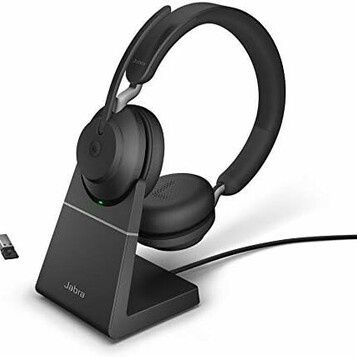65 ze stacją ładującą Jabra Evolve2 – stan: nowy