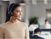 Jabra Evolve2 65 ze stacją ładującą – zestaw słuchawkowy Bluetooth, czarny – zdjęcie 2