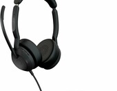 Jabra Evolve2 50 USB-A – przewodowy zestaw słuchawkowy stereo, czarny – zdjęcie 1