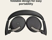 Jabra Evolve2 65 Flex – bezprzewodowy zestaw słuchawkowy ANC, czarny – zdjęcie 5